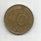 No(2) moneda-RDG-GERMANIA 10 PFENING / 1991. D