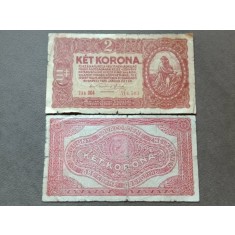 Ungaria 1920 - 2 korona, circulata