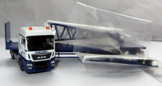 Herpa MAN TGX Euro 6 XLX SZ spedition Wassel transport Liebherr 1:87 foto