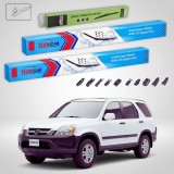 Cumpara ieftin Ștergătoare Honda CR-V II RD4/RD5/RD7/RD8 SUV 2002-2004 | Set Față și Spate Flat Premium &ndash; TeamCar&reg;
