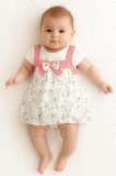 Cumpara ieftin Sarafan cu bluzita tip &quot;gogosar&quot; - Pink (Marime Disponibila: 6-9 luni (Marimea