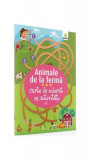 Carte de colorat cu activități. Animale de la fermă (3-5 ani) - Paperback - *** - Gama