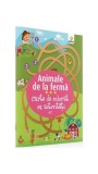 Carte de colorat cu activități. Animale de la fermă (3-5 ani) - ***