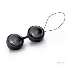 Bile Vaginale Kegel Lelo Luna, Negru, 2 Buc.