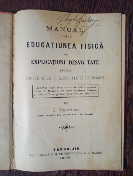 G. Hristache - Manual pentru Educatiunea Fizica