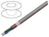 Cablu Silicon Maro-Roșu 5G2,5mm2 60-180&deg;C