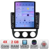 Navigatie VW Golf 5 2004-2010 clima automatica Android radio gps internet quad core 2+32 ecran vertical 9.7&quot; KIT-golf5-automatic+EDT-E708 CarStore Tec