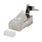 Mufa RJ45 Cat6a Cat7 Cat7a Cat8.1 ecranata 8p8c 1.2-1.45mm 22-24AWG LOGILINK MP003