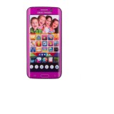 Telefon mobil de jucarie cu taste, sunet si lumini, 14 x 6,5 x 1 cm, culoare mov