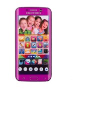Telefon mobil de jucarie cu taste, sunet si lumini, 14 x 6,5 x 1 cm, culoare mov