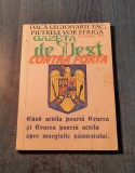 Daca legionarii tac pietrele vor strga Gazeta de vestcontra forta dec. 1997