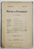 Revue de Roumaine, An 1, Nr. 1 Ianuarie 1910