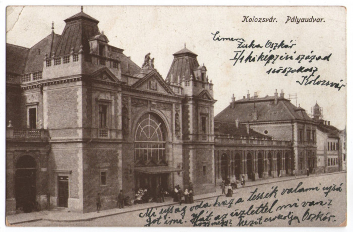 1915 - Cluj Napoca, Gara (jud. Cluj)