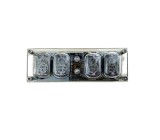 Ceas Nixie cu tuburi IN-12, iluminare RGB in 7 culori, modul DS3231, data, ora, carcasa acril transparent, Micro USB