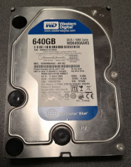 HDD 640GB WD WD6400AAKS, SATA2, 3.5&amp;quot; 100% OK foto