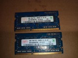 Memorii laptop DDR3 4Gb 2x2Gb 1333Mhz PC3-10600S hynix