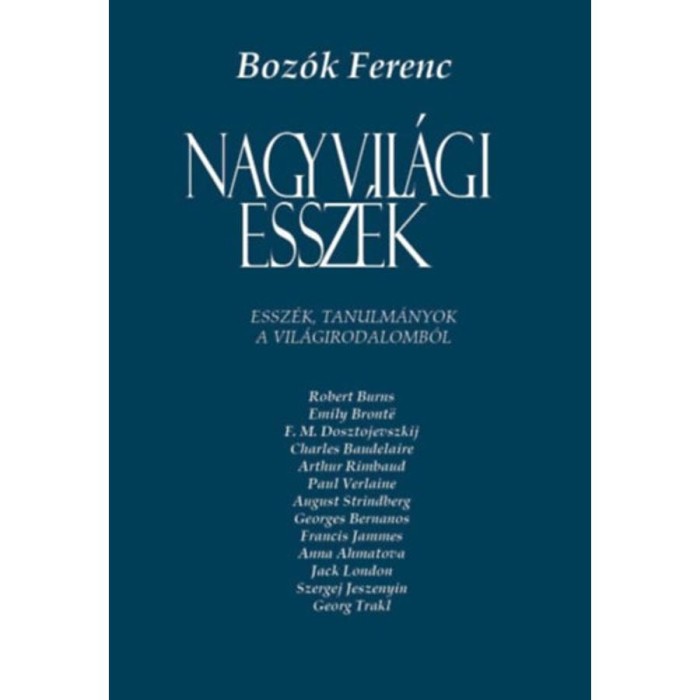Nagyvil&aacute;gi essz&eacute;k - Boz&oacute;k Ferenc