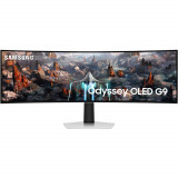 Cumpara ieftin Monitor Curbat Samsung Odyssey G9, 49&quot;, QHD, OLED, FreeSync, 240Hz, 0.03Ms, Culoare Argintiu