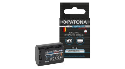 Baterie PATONA Platinum cu intrare USB-C f. Sony NP-FZ100 A7 III A7M3 Alpha 7 III A7 R III A7RM3 Alpha 7 R III A9 Alpha 9 foto