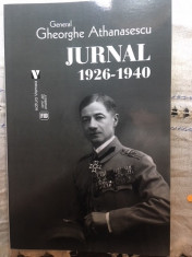 General Gheorghe Athanasescu, Jurnal. 1926-1940 foto