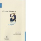 11 elegii. 11 elegies. Editia a II-a, bilingva romano-franceza - Nichita Stanescu, Iulian Popescu, Jean-Louis Courriol