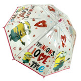 Umbrela transparenta 42 cm Minions, Disney
