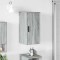 vidaXL Dulap de Baie cu ușă sonoma gri 30 x 31.5 x 61 cm Lemn compozit 883350