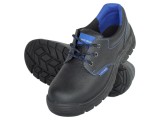 Pantofi de protecție LAHTI PRO L3041943, piele, mărimea 43, negru/albastru, antialunecare