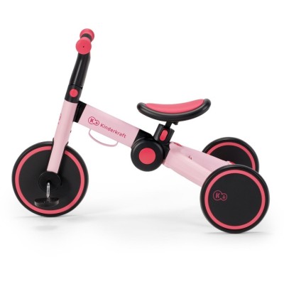 BICICLETA DE ECHILIBRU / TRICICLETA KINDERKRAFT 4TRIKE, CANDY PINK foto