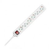 PRELUNGITOR 8 CAI CU INTRERUPATOR 1.5M( 3G1.5MM2) - ALB, V-TAC