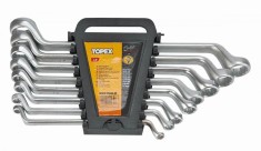 Set 6 chei inelare, cotite, CrV