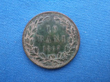 10 BANI 1867-HEATON /PATINA