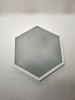 Plafoniera/Aplică ZONCA Italia, Hexagonala, Vintage, Sticla Murano, Post-modern, Minimalistă, Diametru 37.5cm