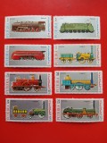 FUJEIRA, LOCOMOTIVE - SERIE COMPLETĂ MNH