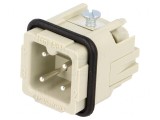 Conector Han&reg; A 4 3 PE Contact Tată