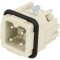 Conector Han&reg; A 4 3 PE Contact Tată