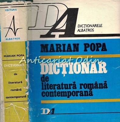 Dictionar De Literatura Romana Contemporana - Marian Popa