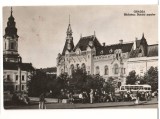 CPIB 15737 CARTE POSTALA - ORADEA. BIBLIOTECA SFATULUI POPULAR, RPR, Circulata, Fotografie