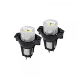 Set 2 Becuri LED Angel Eyes BMW E90, 10W, Marker, Tuning Faruri, Alb Xenon, Plug &amp; Play, Fara Eroare