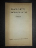 Fuhrer durch das Frankfurter Goethemuseum