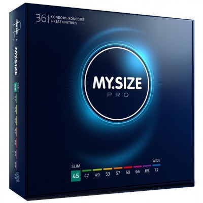 Prezervative Premium My Size &amp;quot;MY SIZE PRO&amp;quot; 45 mm - 36 Bucati## foto
