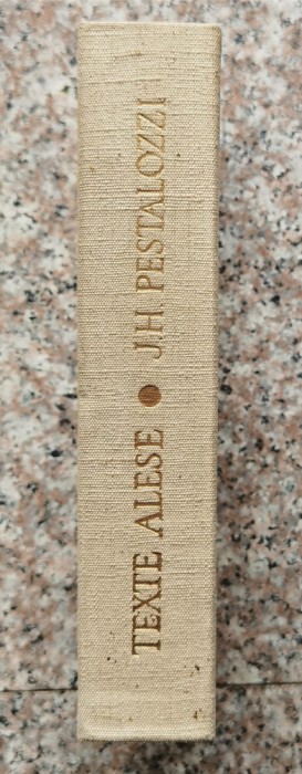 Texte Alese - J.h. Pestalozzi , O98