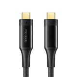 Mcdodo Thunderbolt 2 Usb-C 100W 5K 40Gb 0.8M Cablu Telefonic Negru