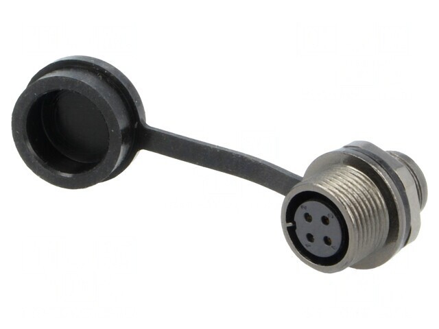 Soclu ST12 4-PIN IP67 5A 200V Lipire