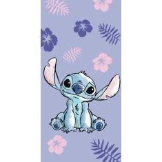Prosop plaja mov Lilo si Stitch 140 x 70 cm