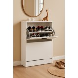 Pantofar Adore Extra Slim, 2 compartimente, capacitate 10 perechi, 51 x 84 x 26 cm