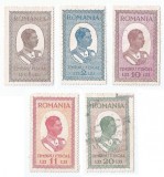 *Romania, lot 1059 cu 5 timbre fiscale generale, 1932, oblit./NG, Stampilat