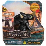 How To Train Your Dragon 2025 - Figurina Roaring Minis Toothless, Negru, 4 ani+