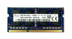 Memorie ram Sodimm SK HYNIX 4Gb DDR3 1600Mhz PC3L-12800S, 1.35V, hmt351s6cfr8a foto