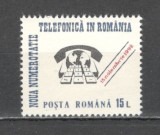Romania.1992 Noua numerotatie telefonica XR.1073